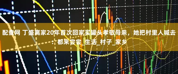 配查网 丁盛离家20年首次回家买罐头孝敬母亲，她把村里人喊去：都来尝尝_生活_村子_家乡