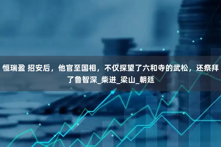 恒瑞盈 招安后，他官至国相，不仅探望了六和寺的武松，还祭拜了鲁智深_柴进_梁山_朝廷