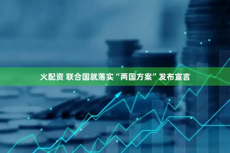 火配资 联合国就落实“两国方案”发布宣言