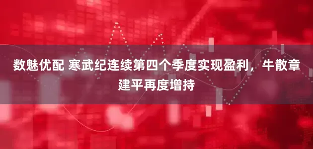 数魅优配 寒武纪连续第四个季度实现盈利，牛散章建平再度增持